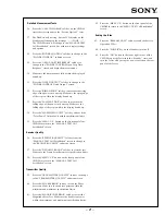 Preview for 21 page of Sony CM-Bx200 Service Manual