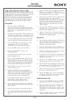 Preview for 22 page of Sony CM-Bx200 Service Manual