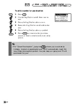 Preview for 32 page of Sony CMD-CD5 Operating Instructions Manual