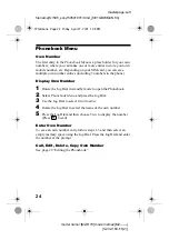 Preview for 24 page of Sony CMD-J5 Operating Instructions Manual