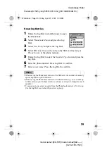 Preview for 25 page of Sony CMD-J5 Operating Instructions Manual