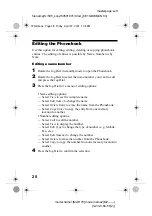 Preview for 28 page of Sony CMD-J5 Operating Instructions Manual