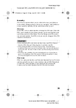 Preview for 39 page of Sony CMD-J5 Operating Instructions Manual