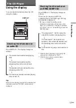 Preview for 17 page of Sony CMT-A70 - Personal Component System Operating Instructions Manual