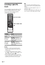 Preview for 18 page of Sony CMT-A70 - Personal Component System Operating Instructions Manual