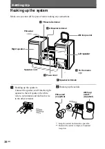 Preview for 38 page of Sony CMT-A70 - Personal Component System Operating Instructions Manual