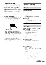 Preview for 43 page of Sony CMT-A70 - Personal Component System Operating Instructions Manual