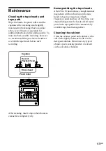 Preview for 45 page of Sony CMT-A70 - Personal Component System Operating Instructions Manual