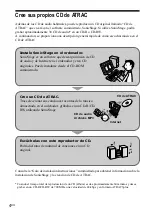 Preview for 50 page of Sony CMT-A70 - Personal Component System Operating Instructions Manual