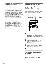 Preview for 66 page of Sony CMT-A70 - Personal Component System Operating Instructions Manual