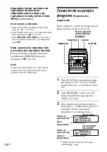 Preview for 70 page of Sony CMT-A70 - Personal Component System Operating Instructions Manual