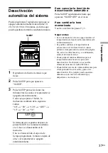 Preview for 83 page of Sony CMT-A70 - Personal Component System Operating Instructions Manual