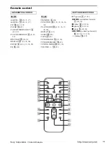 Preview for 36 page of Sony CMT-CPX22 - Micro Hi Fi Component System Operating Instructions Manual