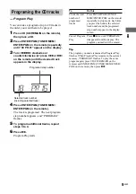 Preview for 9 page of Sony CMT-EP303 - Micro Hi Fi Component System Operating Instructions Manual