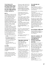 Preview for 3 page of Sony CMT-MX700Ni Operating Instructions Manual