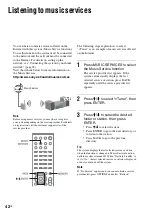 Preview for 42 page of Sony CMT-MX700Ni Operating Instructions Manual