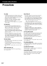 Preview for 66 page of Sony CMT-MX700Ni Operating Instructions Manual