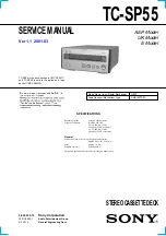 Preview for 29 page of Sony CMT-SP55TC Service Manual