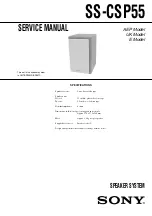 Preview for 53 page of Sony CMT-SP55TC Service Manual