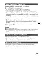 Preview for 7 page of Sony CSS-SA Operating Instructions Manual