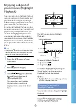 Preview for 42 page of Sony CX360V Handbook