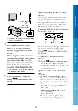 Preview for 65 page of Sony CX360V Handbook