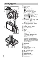 Preview for 8 page of Sony Cyber-shot DSC-HX10 Instruction Manual