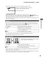 Preview for 47 page of Sony Cyber-shot DSC-S60 User'S Manual / Troubleshooting