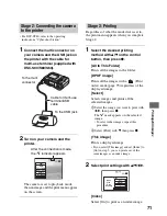 Preview for 71 page of Sony Cyber-shot DSC-S60 User'S Manual / Troubleshooting