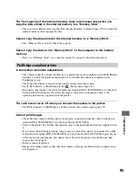 Preview for 85 page of Sony Cyber-shot DSC-S60 User'S Manual / Troubleshooting