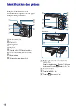 Preview for 12 page of Sony Cyber-shot DSC-S950 (French) Manual Pratique