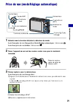 Preview for 21 page of Sony Cyber-shot DSC-S950 (French) Manual Pratique