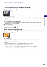 Preview for 23 page of Sony Cyber-shot DSC-S950 (French) Manual Pratique