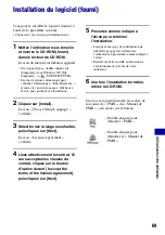 Preview for 69 page of Sony Cyber-shot DSC-S950 (French) Manual Pratique