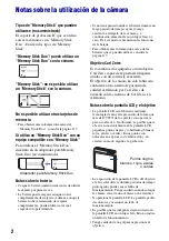 Preview for 2 page of Sony Cyber-shot DSC-T100 (Spanish) Guía Práctica