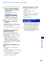 Preview for 89 page of Sony Cyber-shot DSC-T100 (Spanish) Guía Práctica