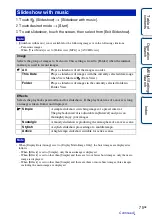 Preview for 75 page of Sony Cyber-shot DSC-TX7C Handbook