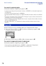 Preview for 72 page of Sony Cyber-shot DSC-W110 (French) Manual Pratique