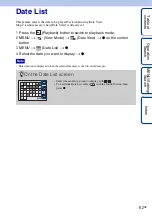 Preview for 62 page of Sony Cyber-shot DSC-W270 User Manual