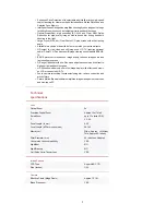 Preview for 2 page of Sony Cyber-shot DSC-W290 Technical Specifications