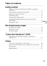 Preview for 7 page of Sony Cyber-shot DSC-W360 Instruction Manual