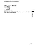 Preview for 58 page of Sony Cyber-shot DSC-W80 Instruction Manual