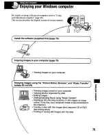 Preview for 106 page of Sony Cyber-shot DSC-W80 Instruction Manual