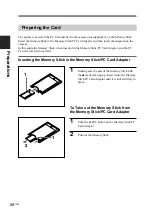 Preview for 28 page of Sony Cyber-shot PRO DSC-D700 Operating Instructions Manual