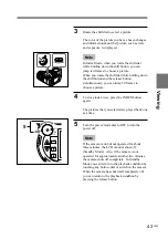 Preview for 43 page of Sony Cyber-shot PRO DSC-D700 Operating Instructions Manual