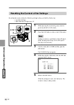 Preview for 62 page of Sony Cyber-shot PRO DSC-D700 Operating Instructions Manual