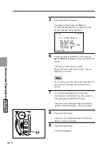 Preview for 70 page of Sony Cyber-shot PRO DSC-D700 Operating Instructions Manual