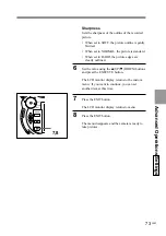 Preview for 73 page of Sony Cyber-shot PRO DSC-D700 Operating Instructions Manual