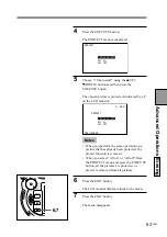 Preview for 93 page of Sony Cyber-shot PRO DSC-D700 Operating Instructions Manual