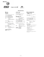 Preview for 2 page of Sony Cyber-shot U DSC-U30 Service Manual